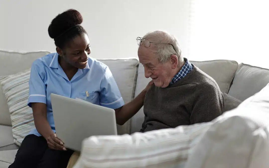 Video Chats Ease Stress for Nursing Home Residents